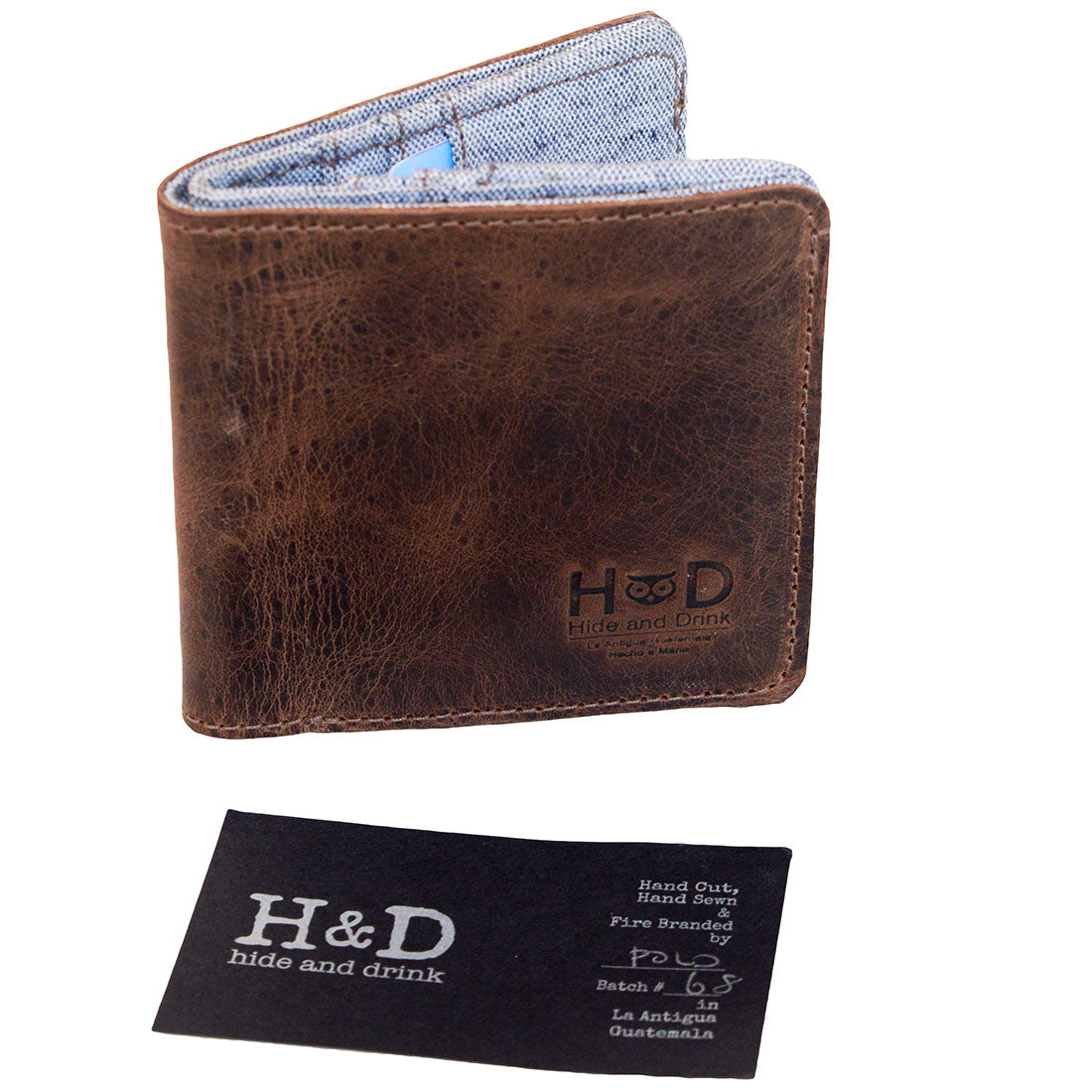 Denim Wallet Petoskey - Stockyard X 'The Leather Store'