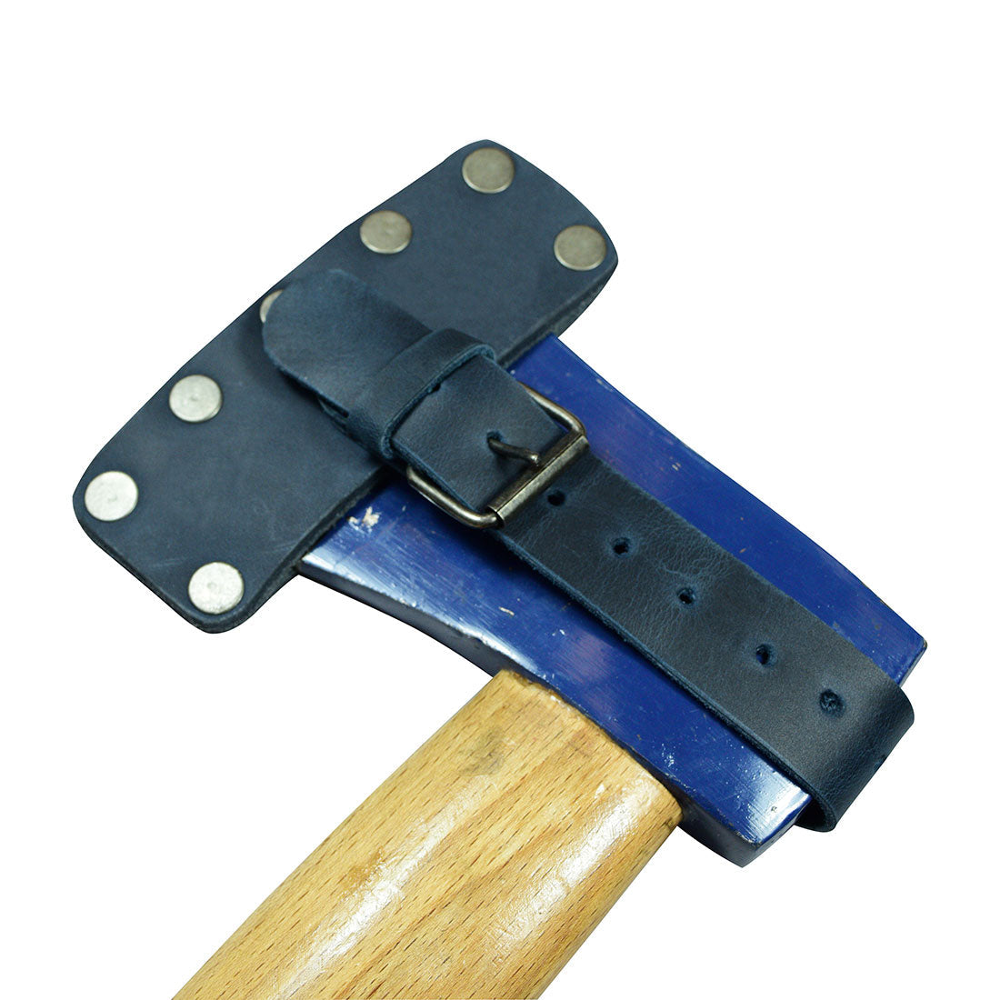 The Hide & Drink Lumberjack Axe Sheath presented with a fully adjustable strap, making it a versatile protector holster for your hatchet. Crafted from durable full grain leather, it reflects the essence of artisan handmade products.