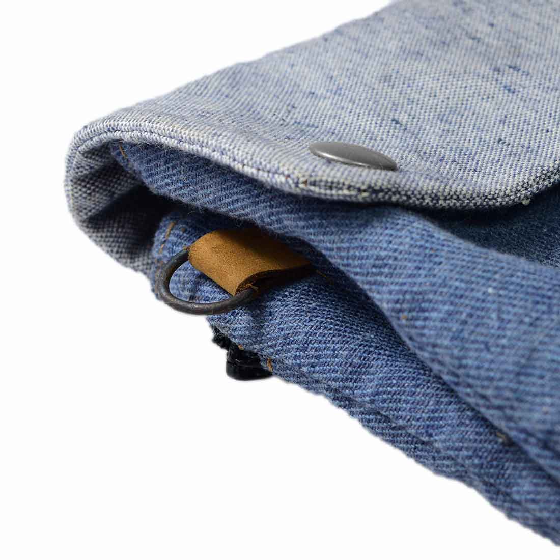 Vintage Denim Small Crossbody Bag - Stockyard X 'The Leather Store'