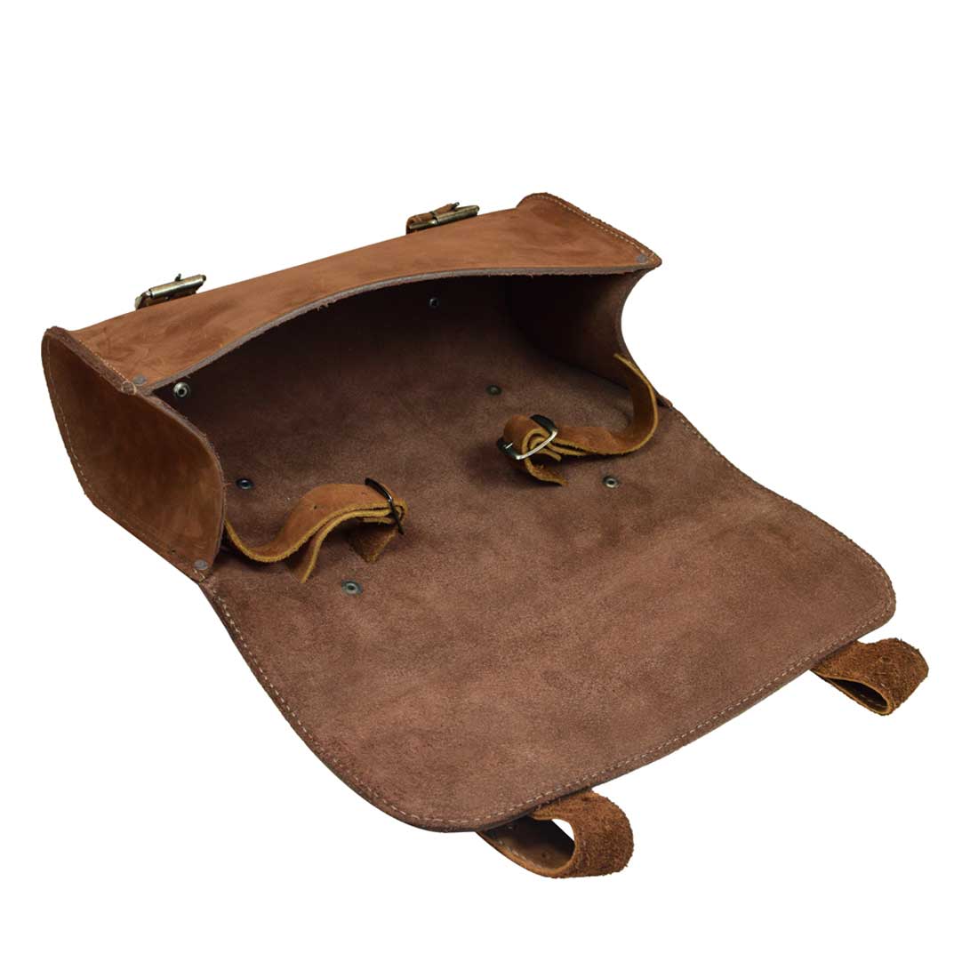 Hide & Drink Leather Motorcycle Tool Bag featured with unique branding, represents durability in Full Grain Leather for a reliable Biker Bag for Tools and Essentials. This stylish Handlebar Bag with Adjustable Straps acts as a Tool Organizer, embodying artisan principles through meticulous Small Batch Production in La Antigua Guatemala & Oaxaca Mexico.