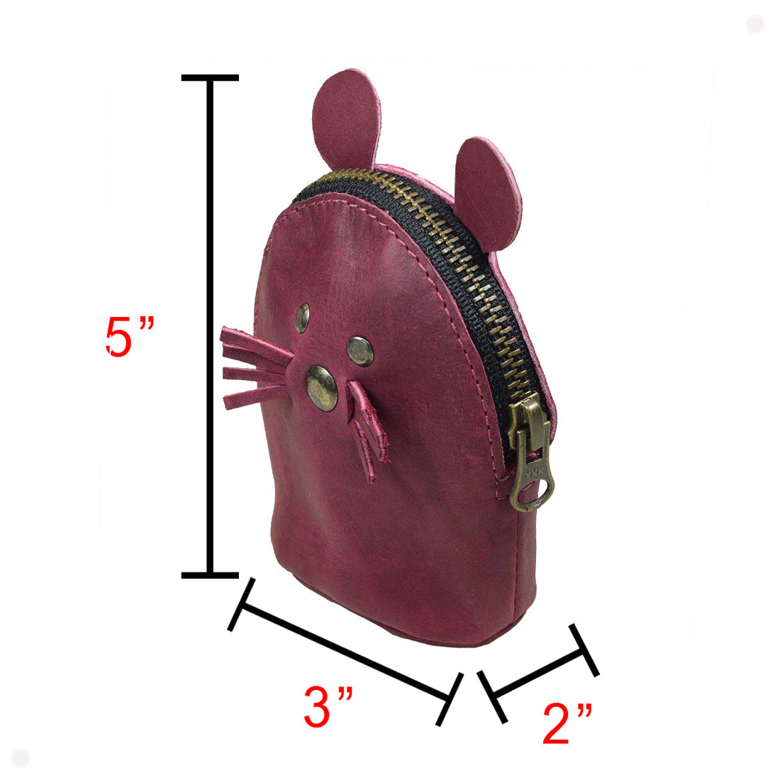 Mouse Coin Purse - Stockyard X 'The Leather Store'