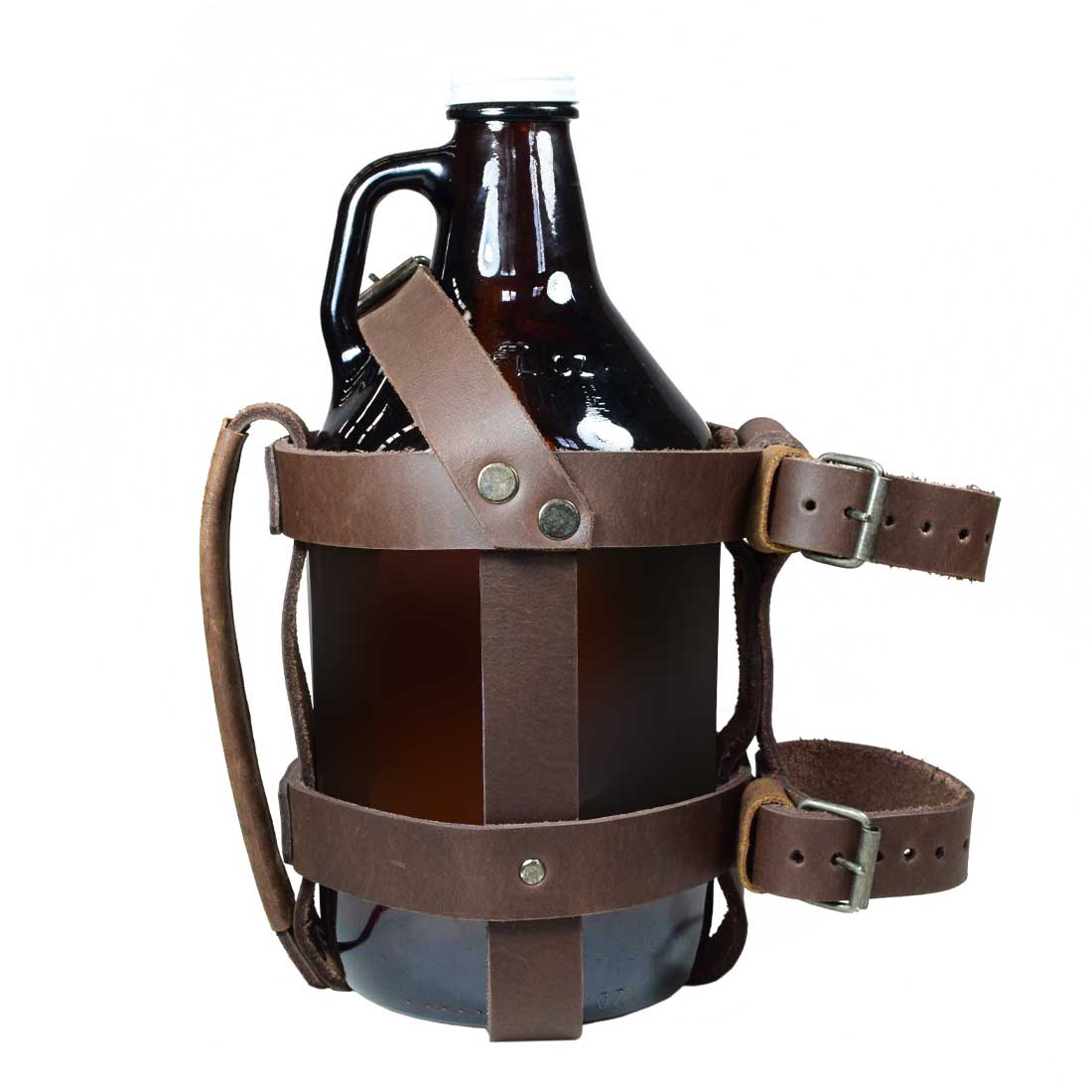 Bike Growler Carrier - Stockyard X 'The Leather Store'