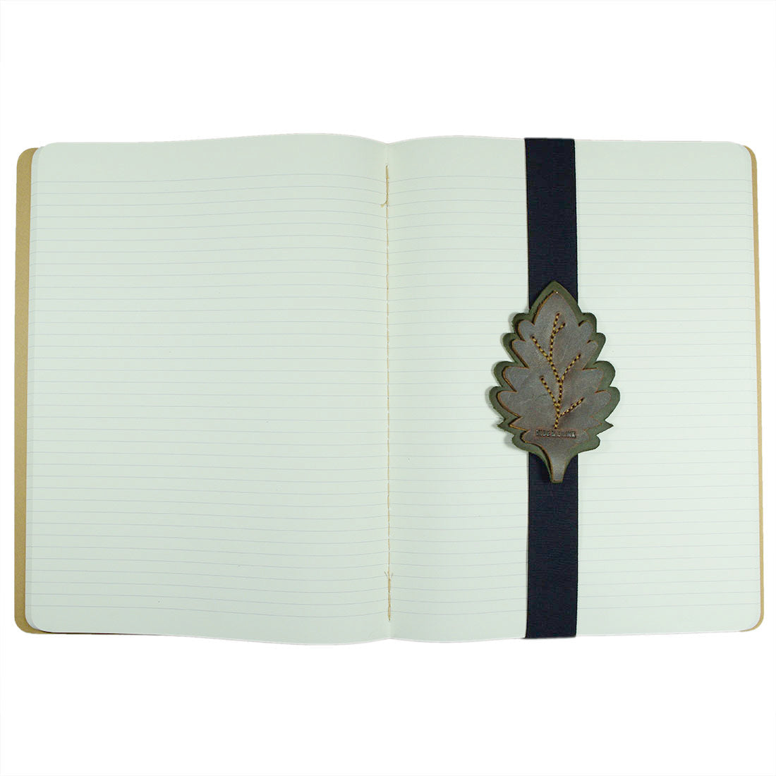 Bookmark with Leaves - Stockyard X 'The Leather Store'