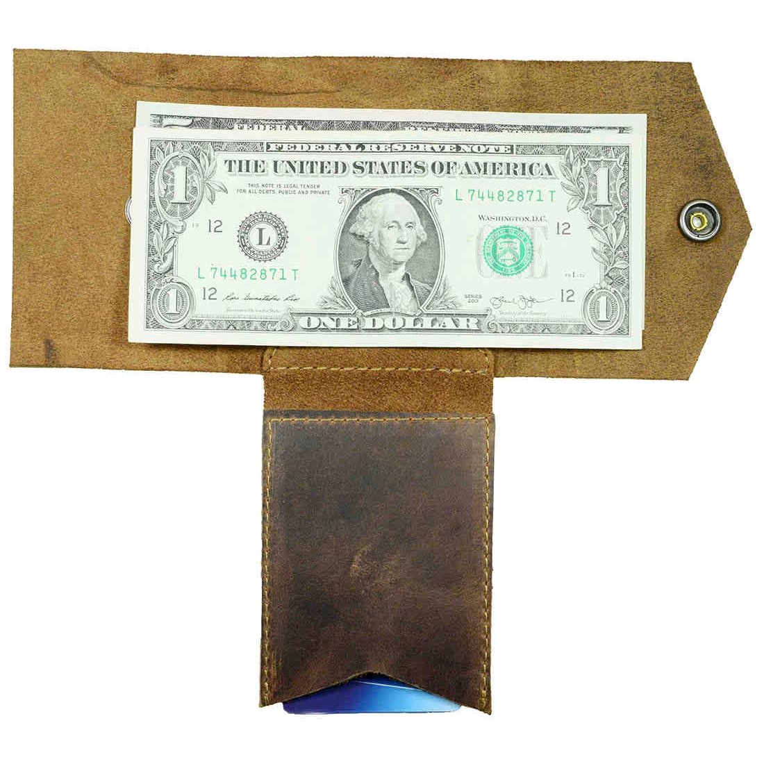 T-Shape Wallet Snap - Stockyard X 'The Leather Store'