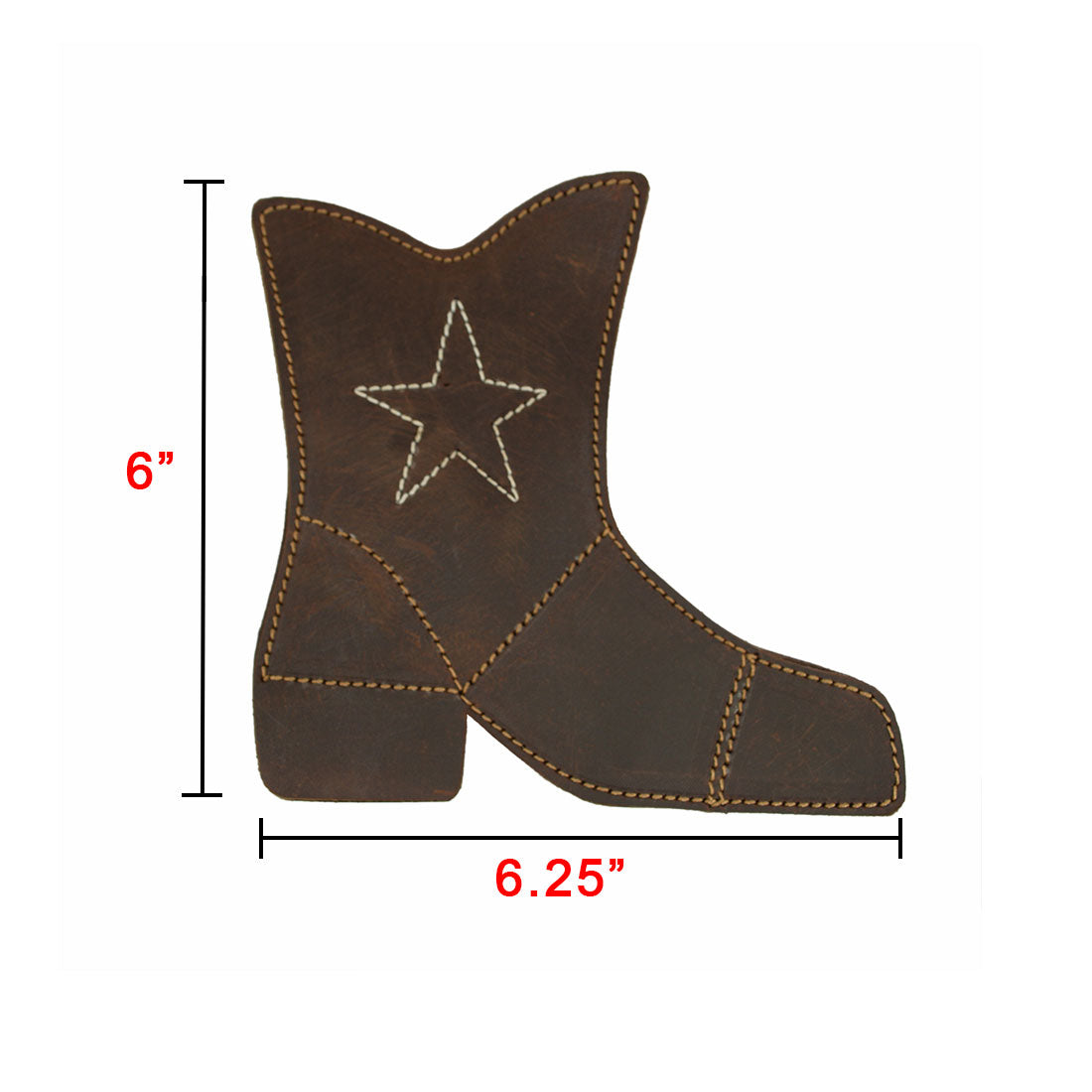 Texas Cowboy Boot Coaster Set (6-Pack) - Stockyard X 'The Leather Store'