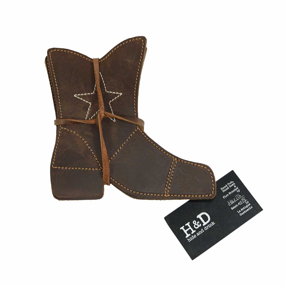 Texas Cowboy Boot Coaster Set (6-Pack) - Stockyard X 'The Leather Store'