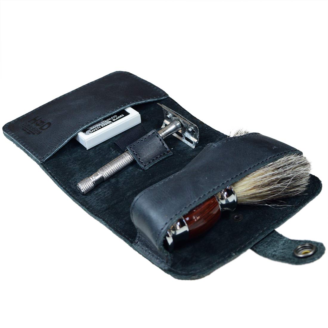 Shaving Traveling Kit - Stockyard X 'The Leather Store'