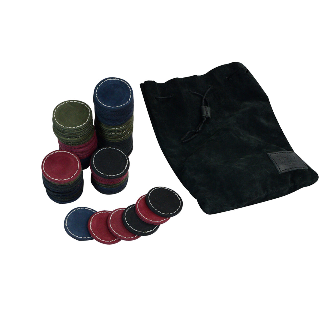 Poker Chips (Set of 100) - Stockyard X 'The Leather Store'