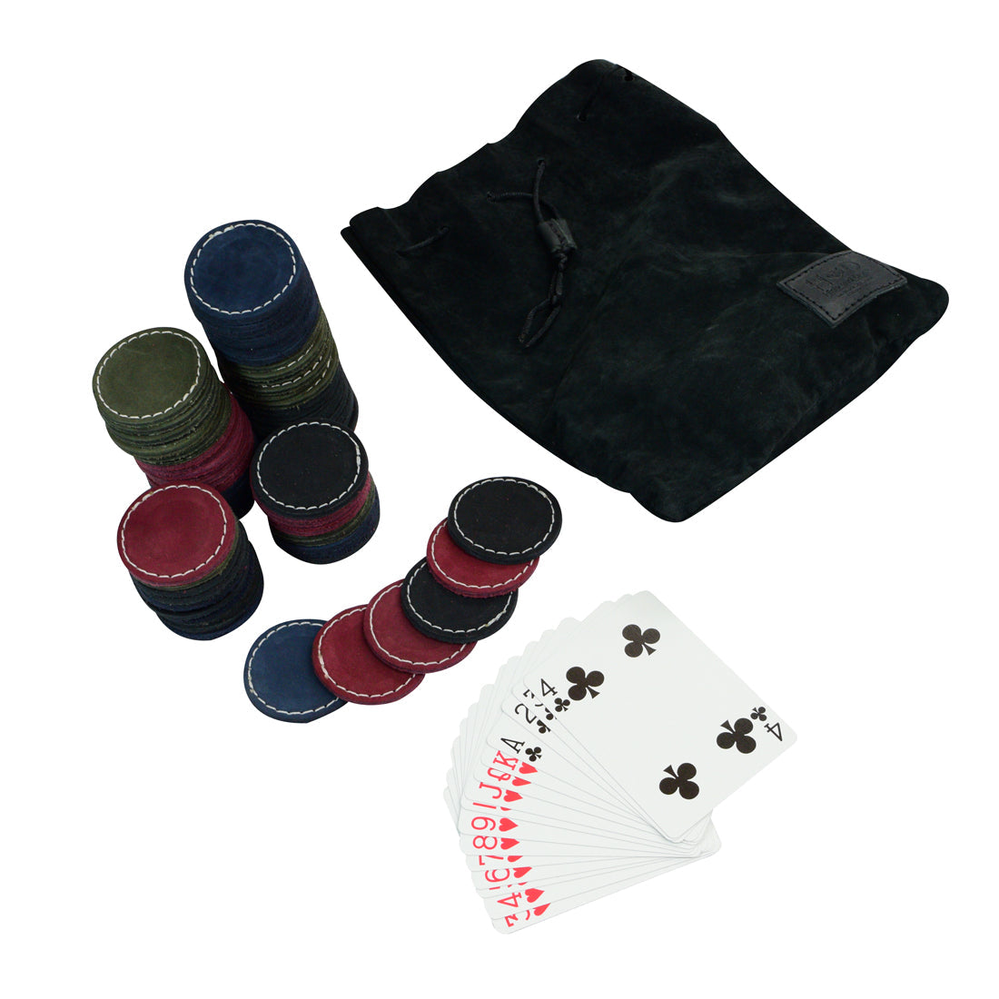 Poker Chips (Set of 100) - Stockyard X 'The Leather Store'