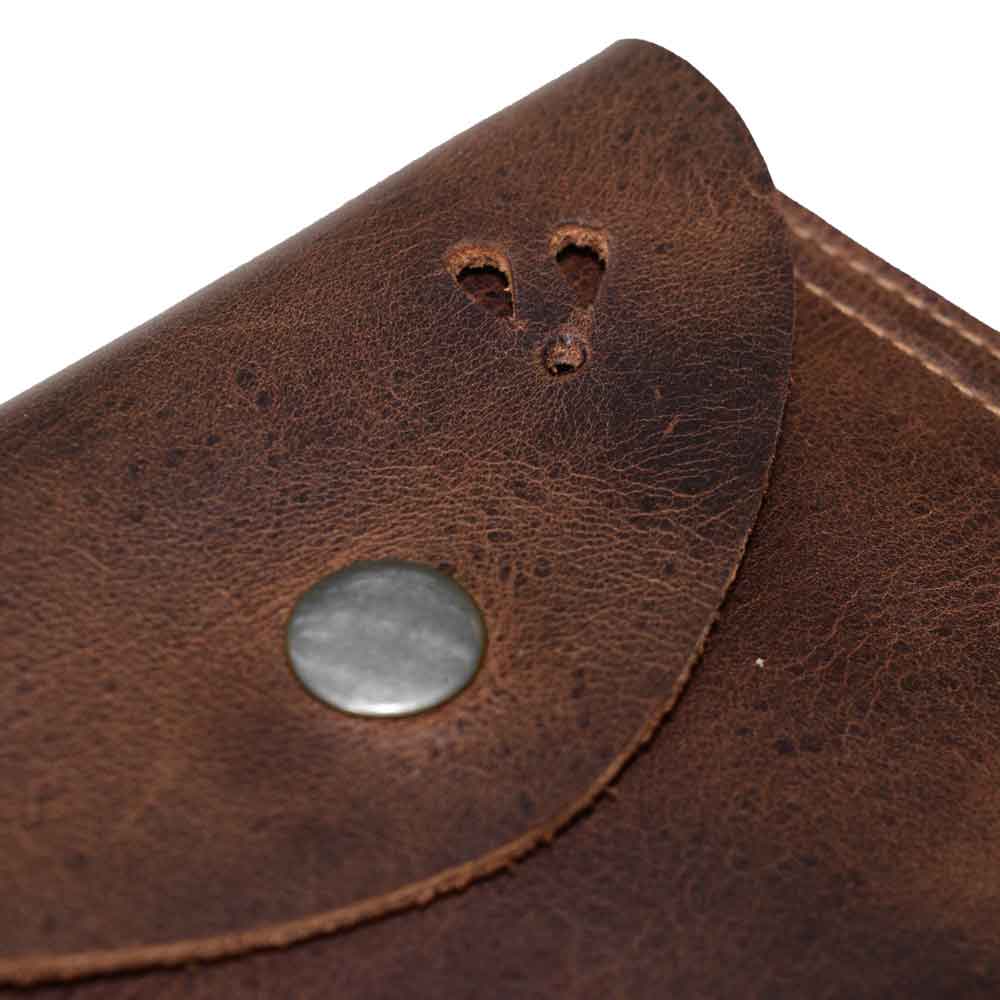 Flower Cut Out Wallet - Stockyard X 'The Leather Store'