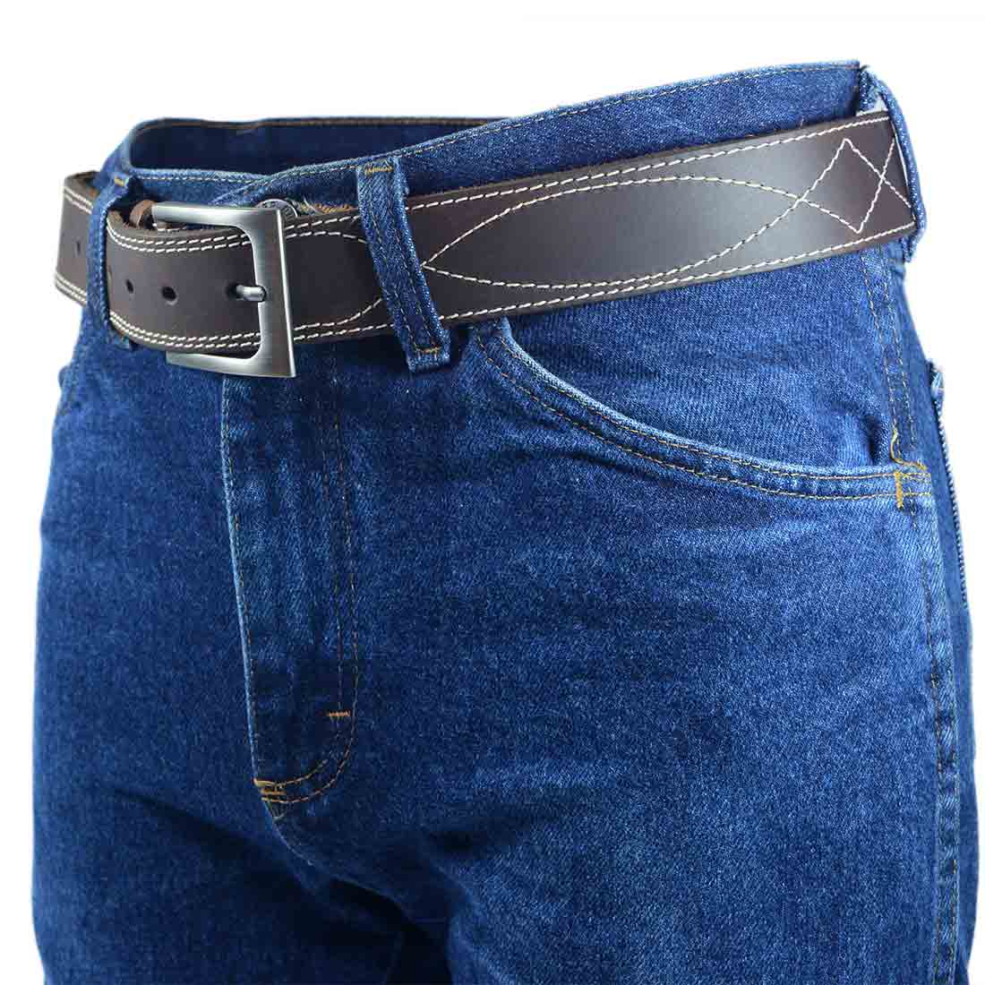 Western Style Leather Belt - Stockyard X 'The Leather Store'
