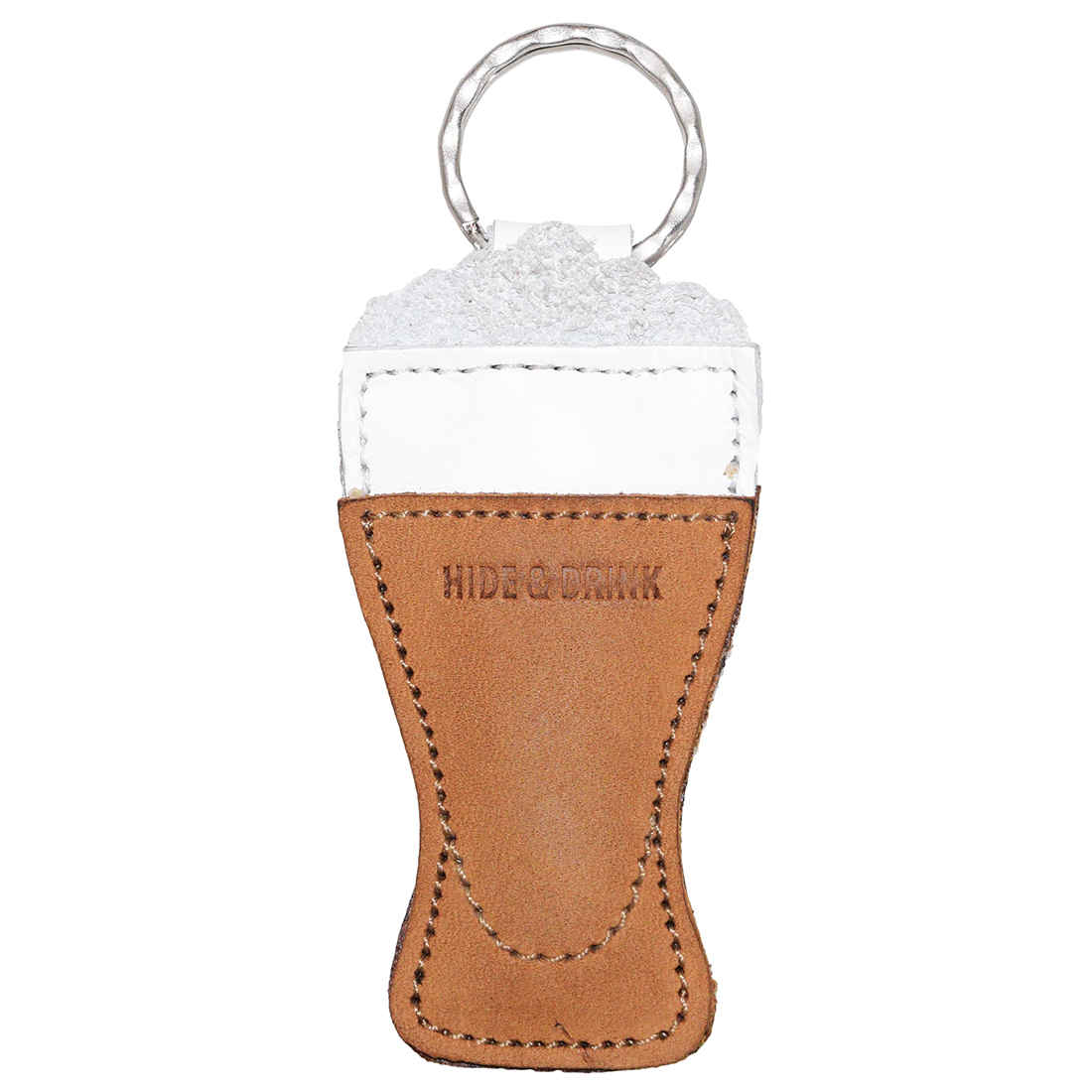 Beer Glass Keychain - Stockyard X 'The Leather Store'