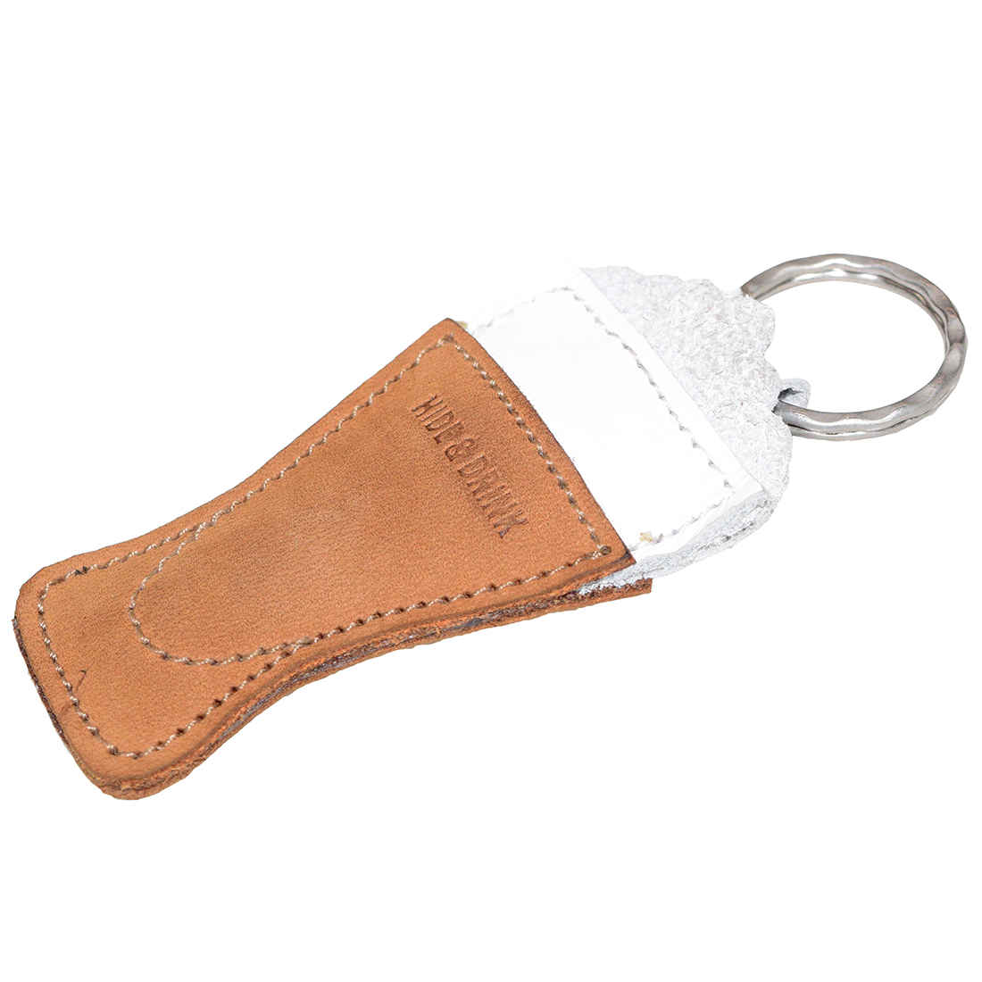 Beer Glass Keychain - Stockyard X 'The Leather Store'