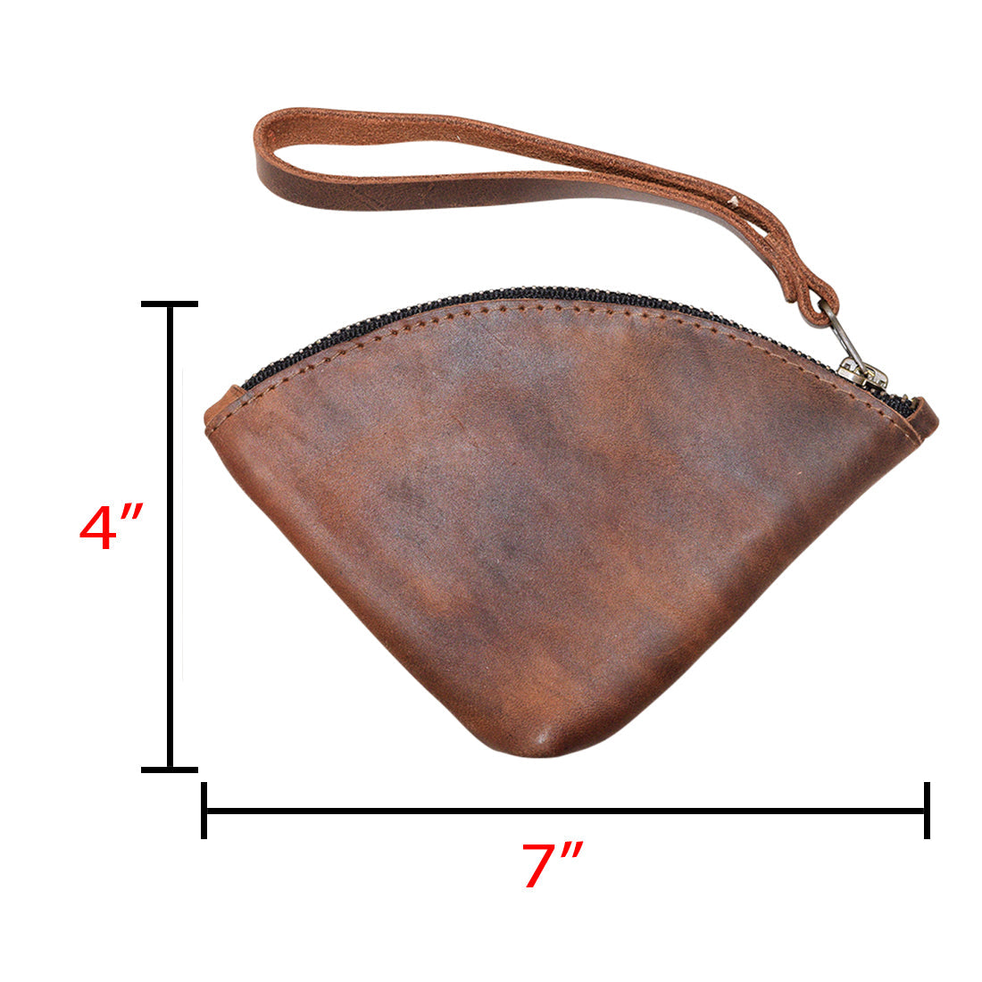 D-Shape Clutch Bag - Stockyard X 'The Leather Store'