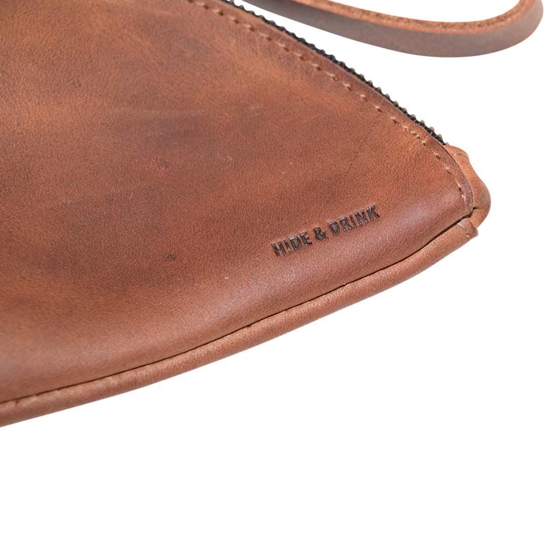 D-Shape Clutch Bag - Stockyard X 'The Leather Store'