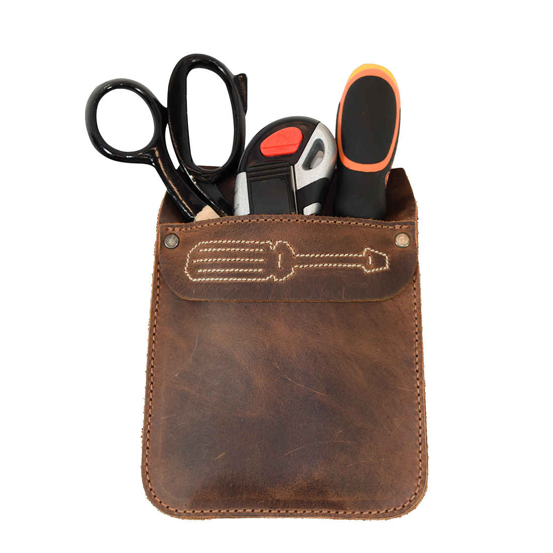 Leather Work Pocket Stitched Designs - Stockyard X 'The Leather Store'