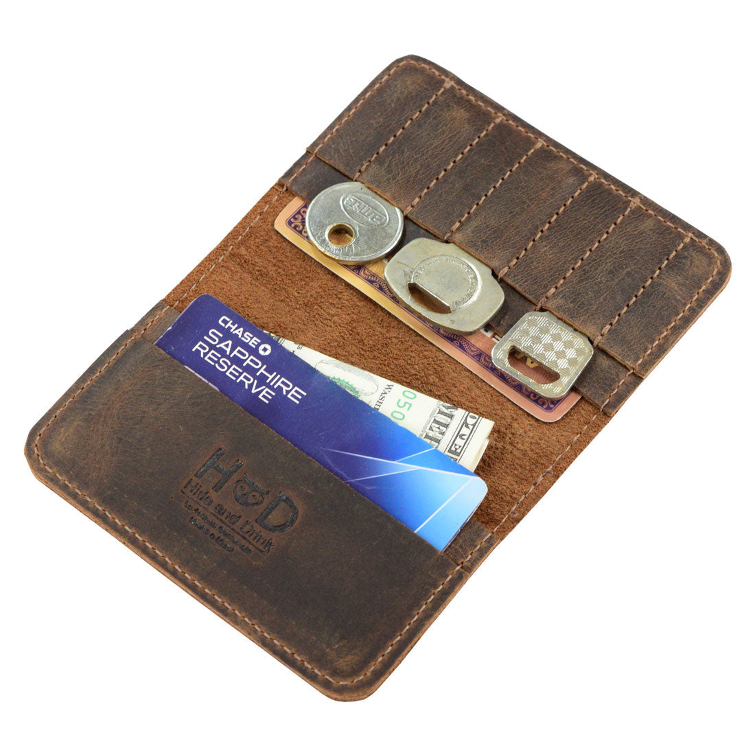 3-Key-Wallet - Stockyard X 'The Leather Store'