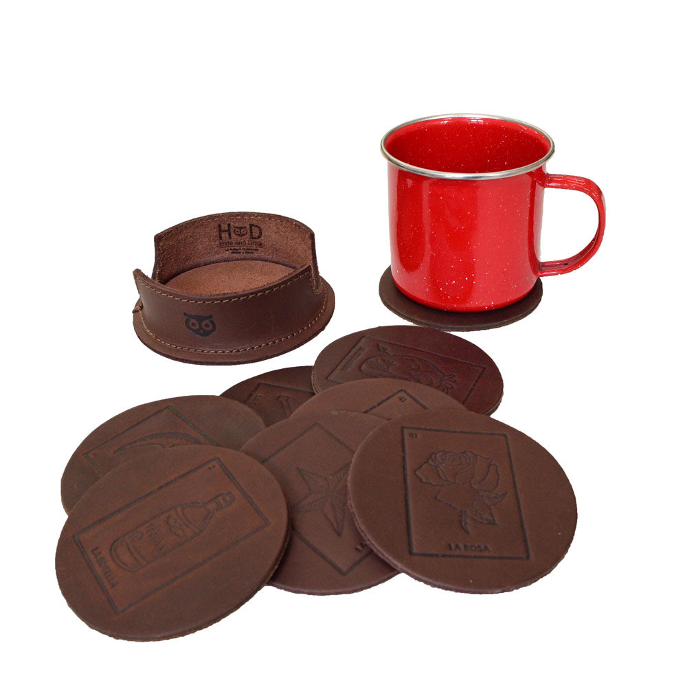 Loteria Coaster (8-Pack) - Stockyard X 'The Leather Store'