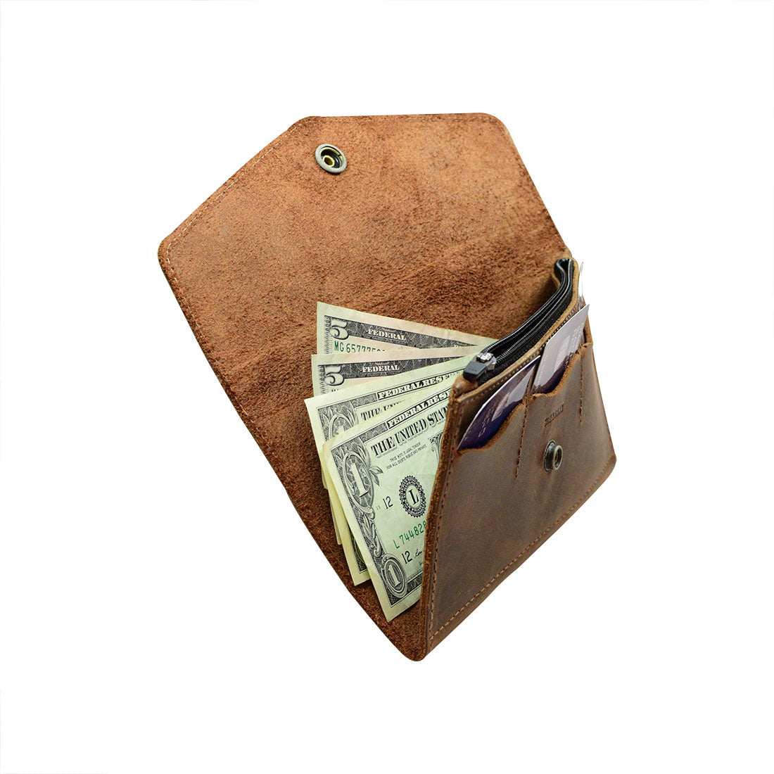 Triple Card Wallet - Stockyard X 'The Leather Store'