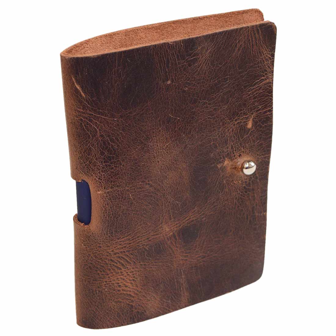 Passport Cover With Pen Slot - Stockyard X 'The Leather Store'