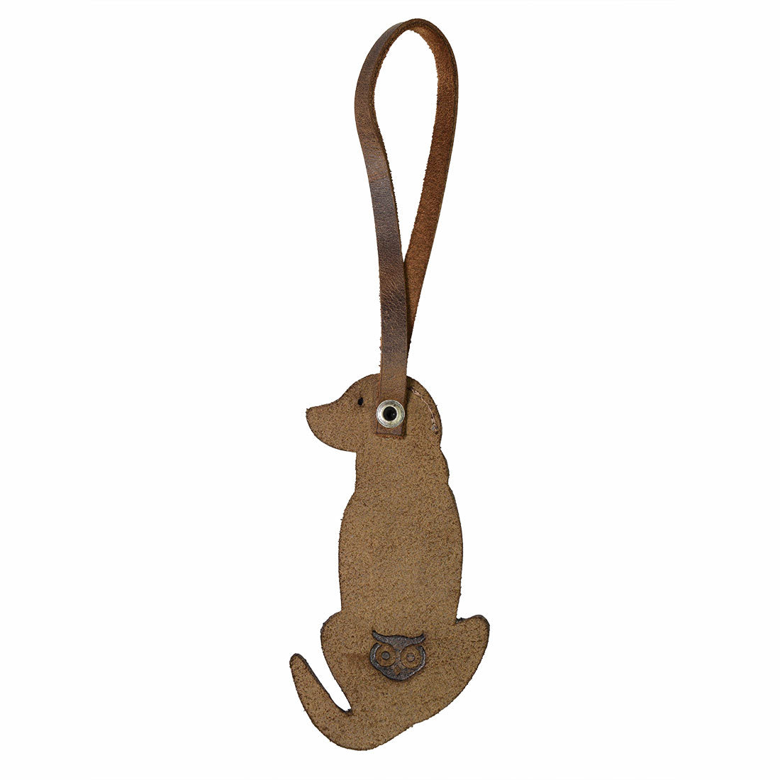 Hide & Drink Bag Accessory / Tassels in a playful dog design, made from high-quality leather, adding a whimsical touch to bags. A perfect gift for dog lovers. Labrador Ornament (2 Pack) / Hanging Labrador Decoration/Dog Ornament/Hanging Decoration for Purses, Handbags & Backpacks, Full Grain Leather, StockyardX, Small Batch Production, Hand Cut, Hand Sewn, Fire Branded, Artisan, Handmade in La Antigua Guatemala & Oaxaca Mexico.