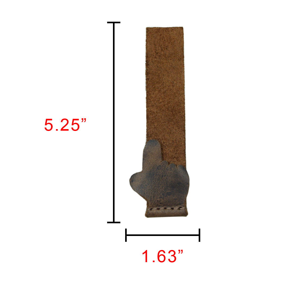 Pointing Hand Bookmark - Stockyard X 'The Leather Store'