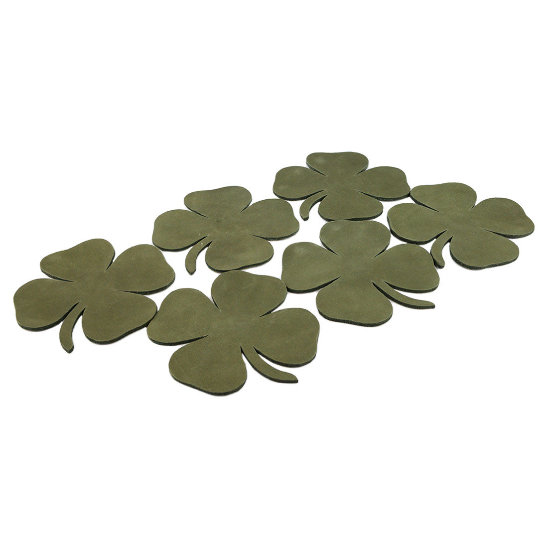 St. Patrick's - Irish Clover Coaster Set (6 pack) - Stockyard X 'The Leather Store'
