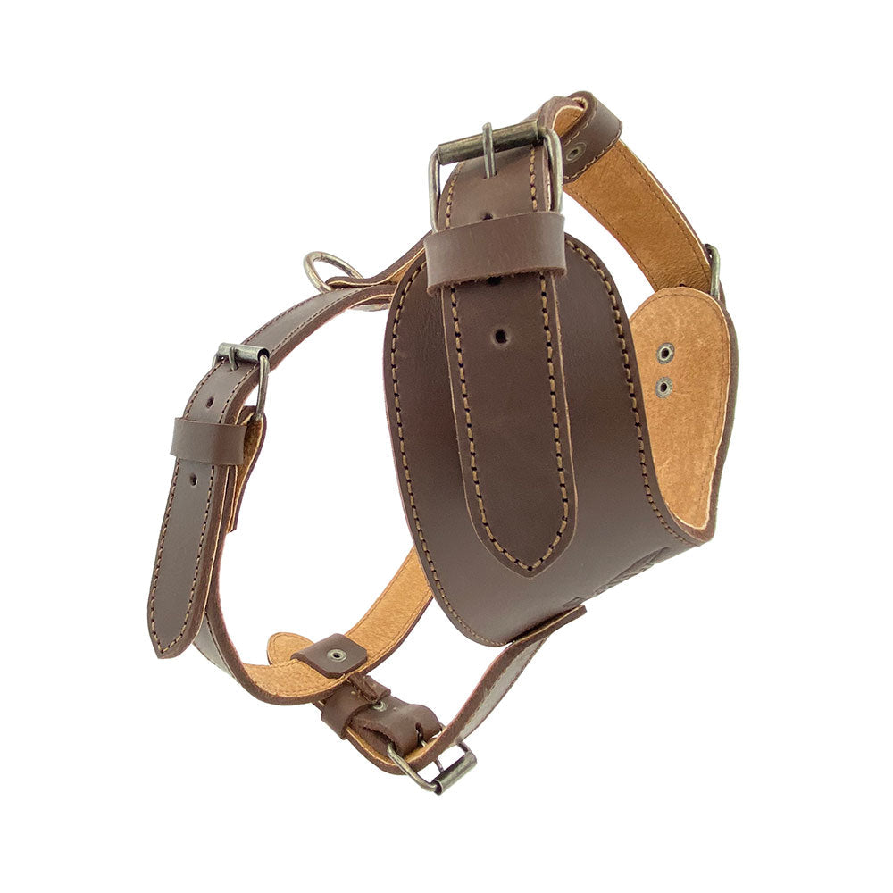 Adjustable Leather Dog Harness - Stockyard X 'The Leather Store'