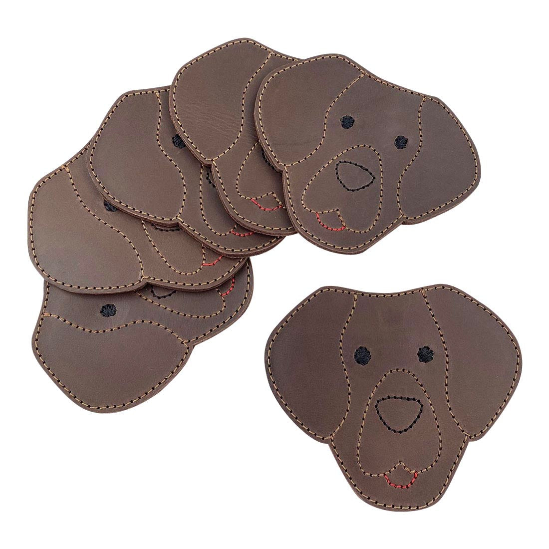 Labrador Coasters - Stockyard X 'The Leather Store'
