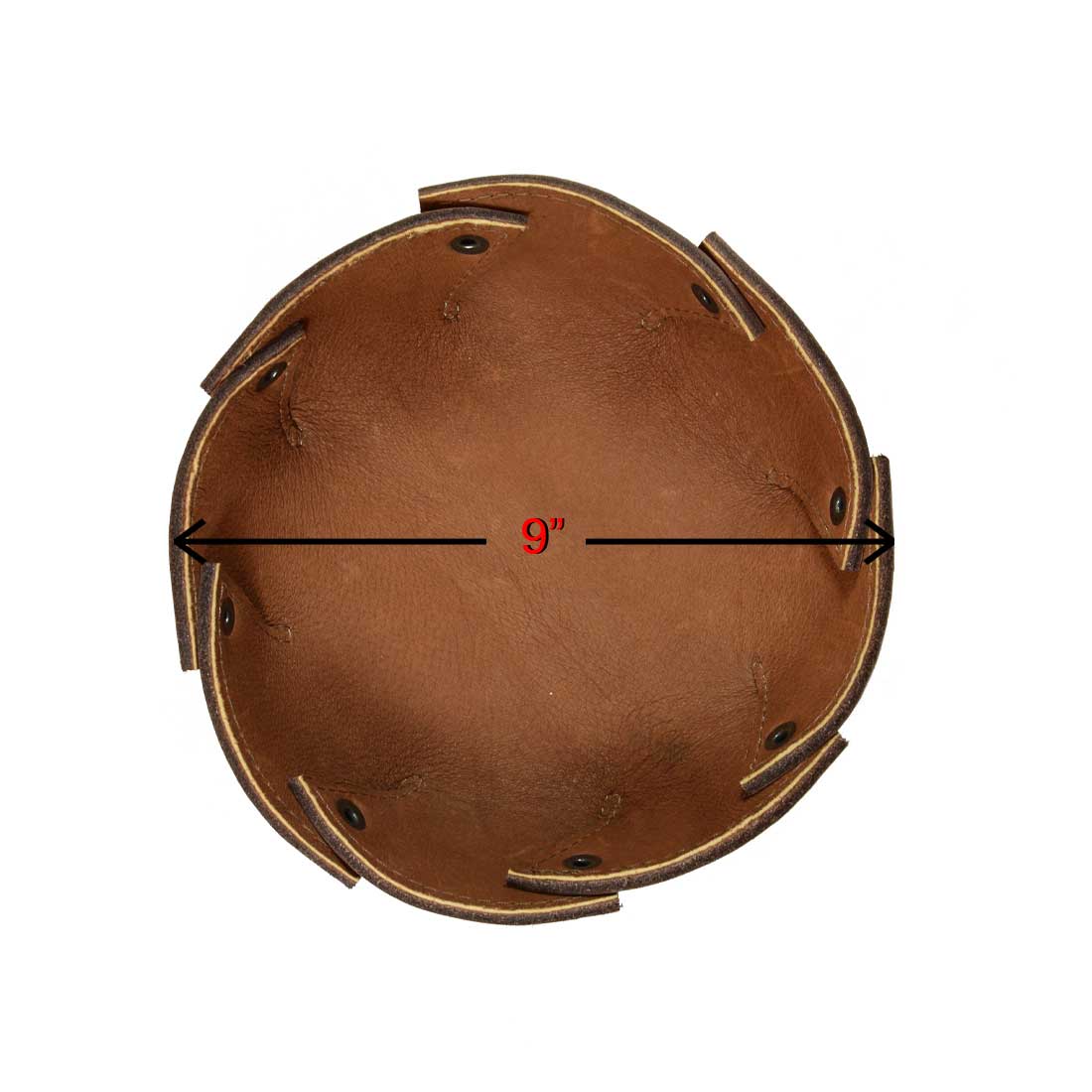 Circular Valet Tray - Stockyard X 'The Leather Store'