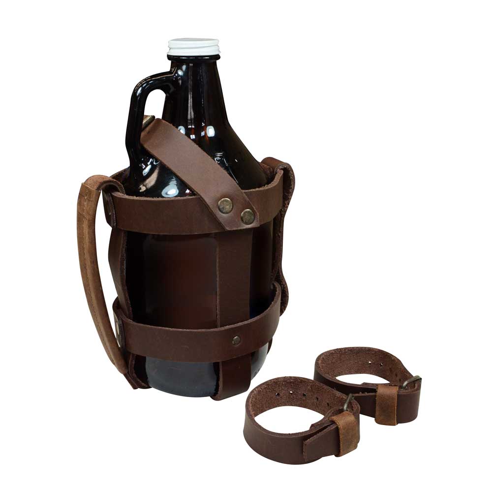 Bike Growler Carrier - Stockyard X 'The Leather Store'