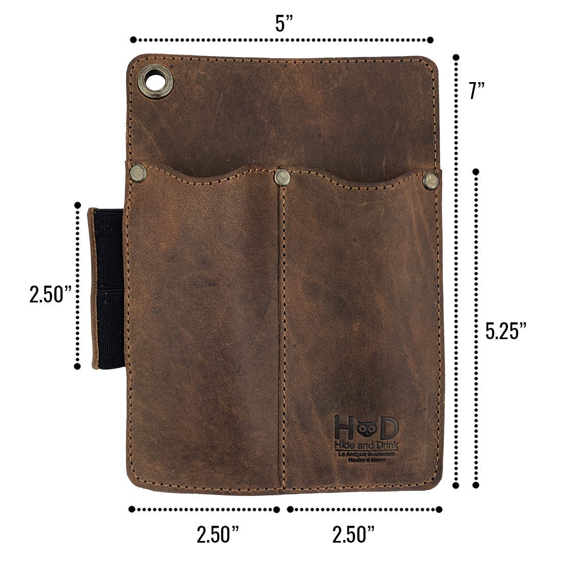 Pen Pocket Organizer - Stockyard X 'The Leather Store'