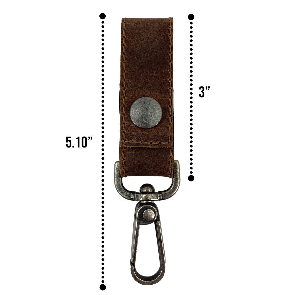 Key Chain Swivel Clasp - Stockyard X 'The Leather Store'