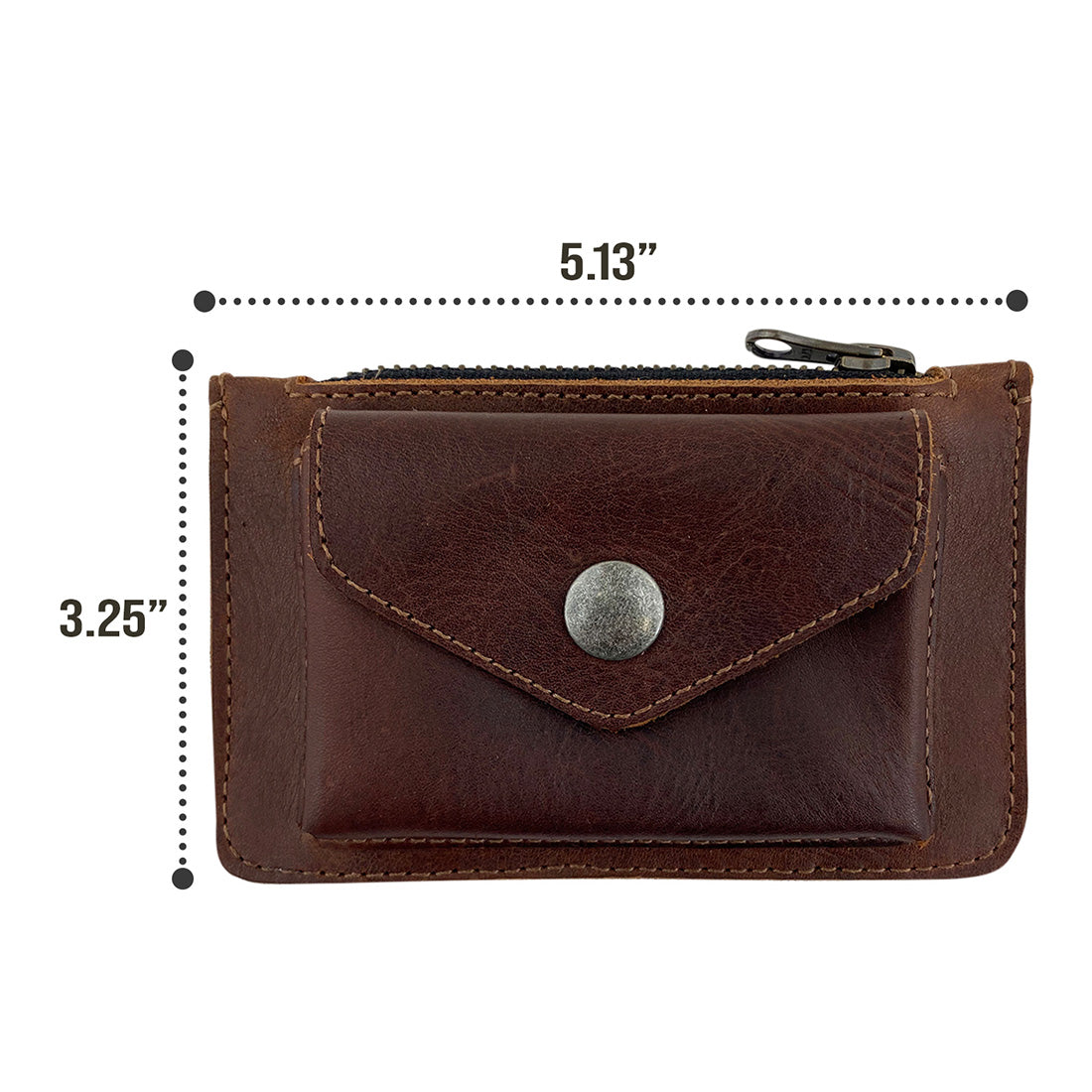 Coin Card Holder - Stockyard X 'The Leather Store'