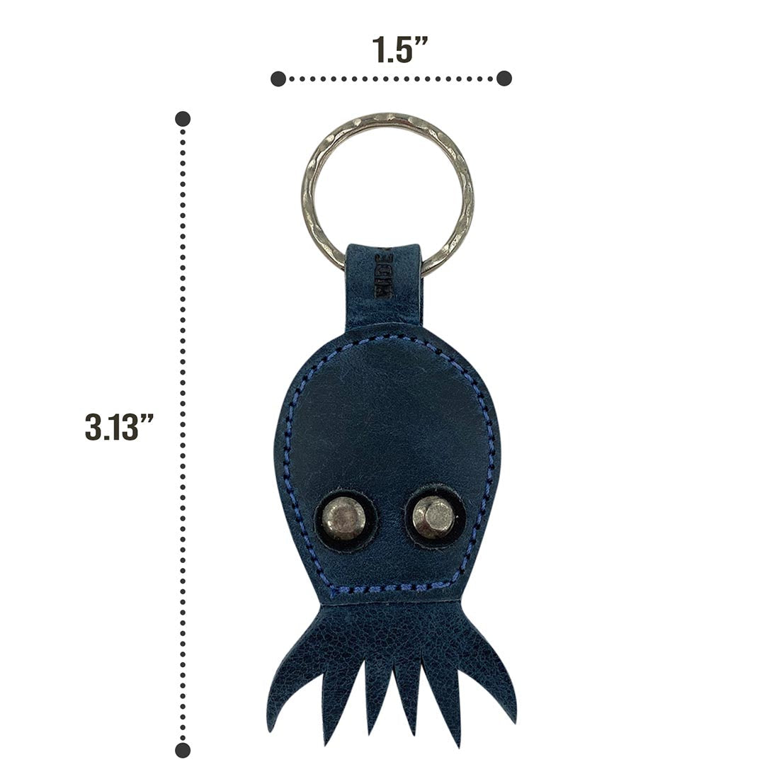 Octopus Keychain - Stockyard X 'The Leather Store'