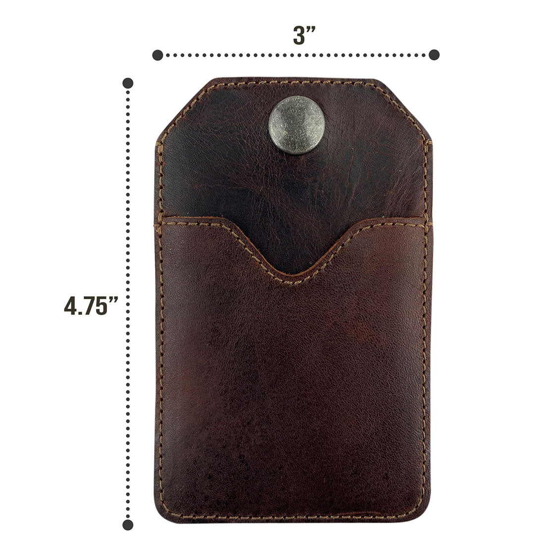 Snap Card Pouch - Stockyard X 'The Leather Store'