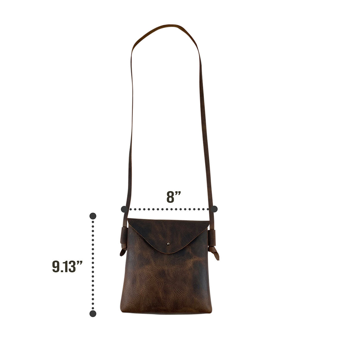 Vertical Shoulder Bag - Stockyard X 'The Leather Store'