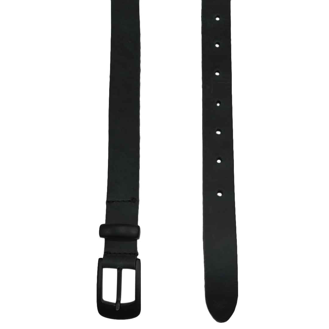 Rustic Leather Belt / Rustic Charcoal Buckle, 7/8" Wide - Stockyard X 'The Leather Store'
