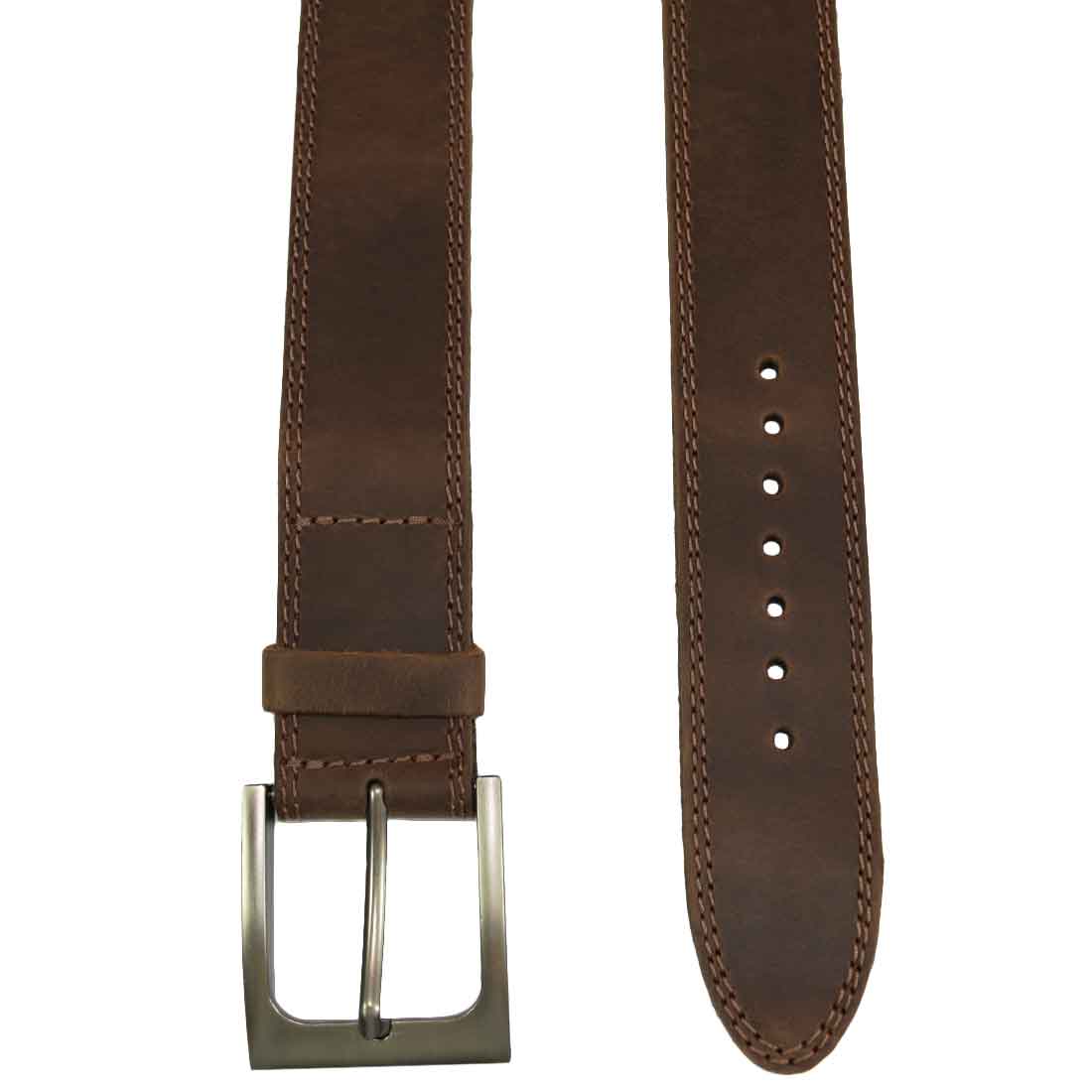 Big Boys' & Girls' Two Row Stitch 1.5" Belt - Stockyard X 'The Leather Store'