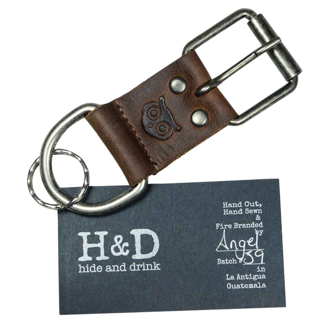 Dog Collar Keychain - Stockyard X 'The Leather Store'