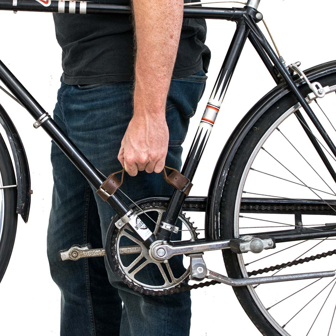Bicycle Frame Handle - Stockyard X 'The Leather Store'