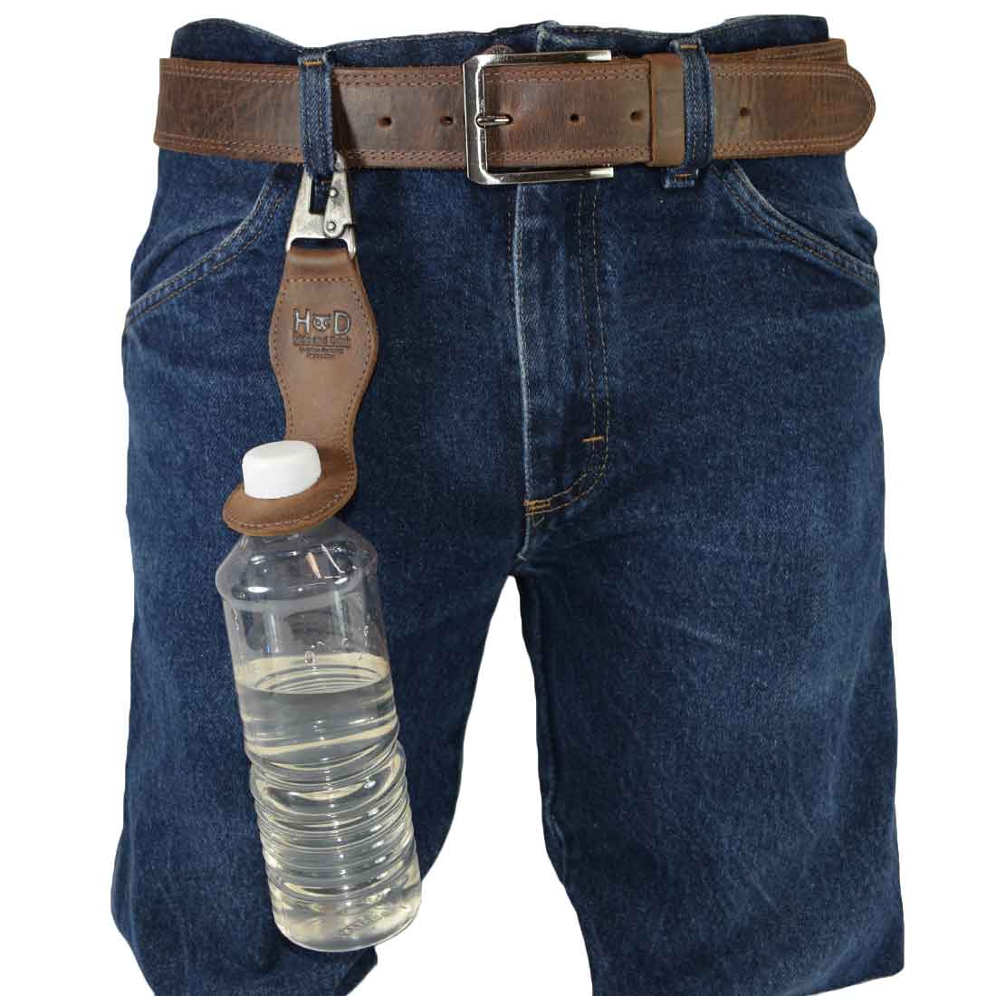 Belt Hook PET Bottle Holder - Stockyard X 'The Leather Store'