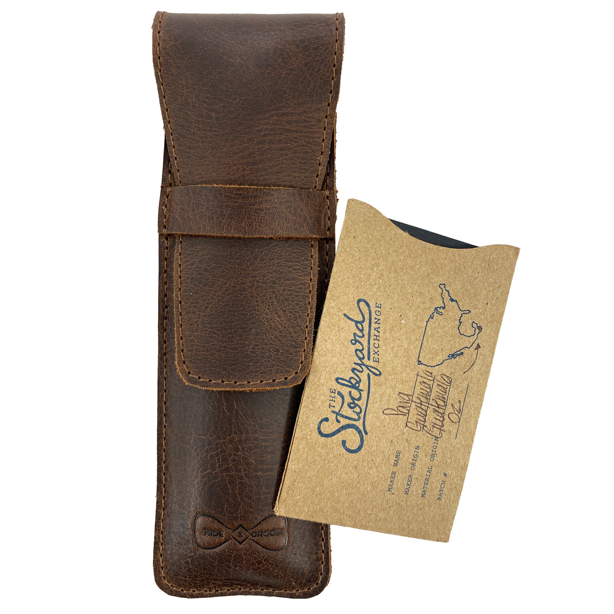 Straight Razor Case - Stockyard X 'The Leather Store'