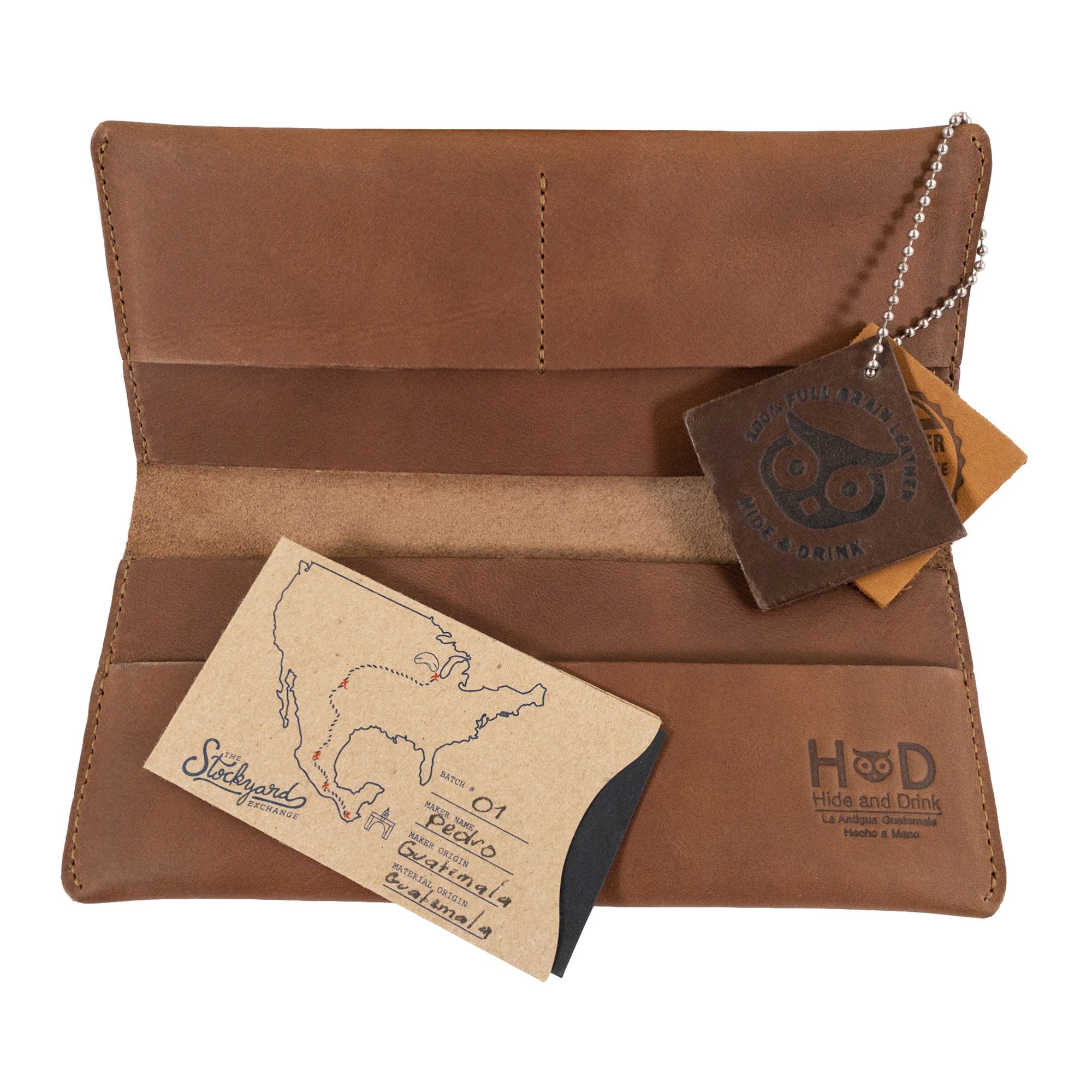 Dual Folio Wallet - Stockyard X 'The Leather Store'