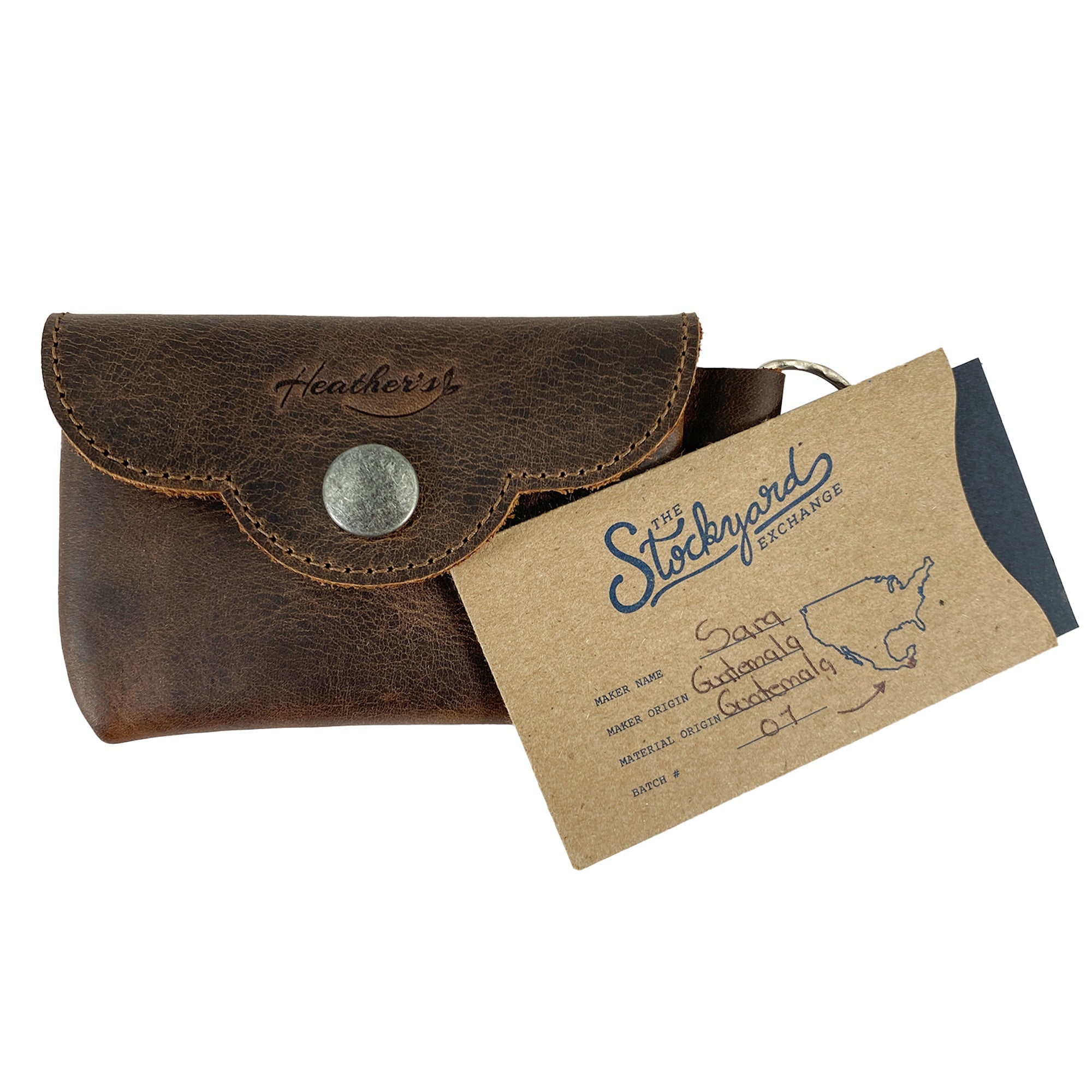 Envelope with Keyring - Stockyard X 'The Leather Store'