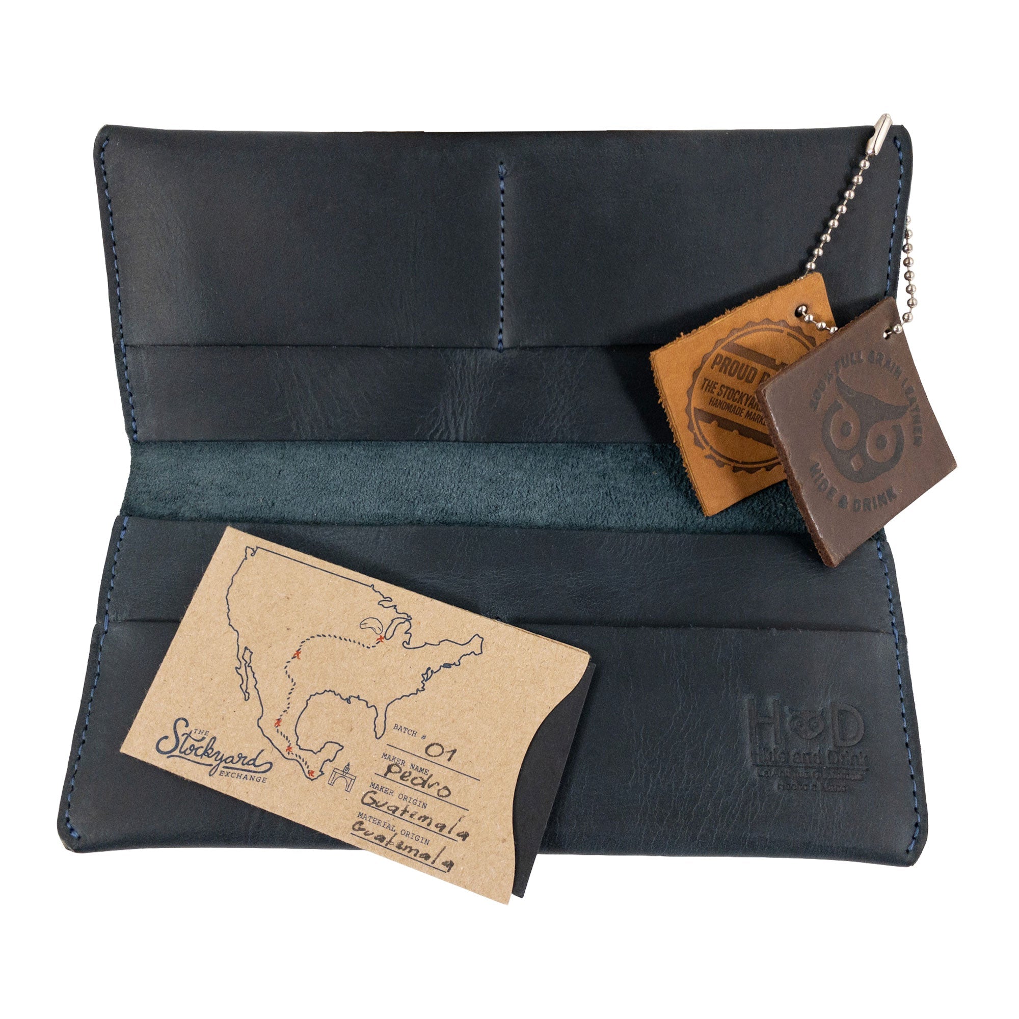 Dual Folio Wallet - Stockyard X 'The Leather Store'