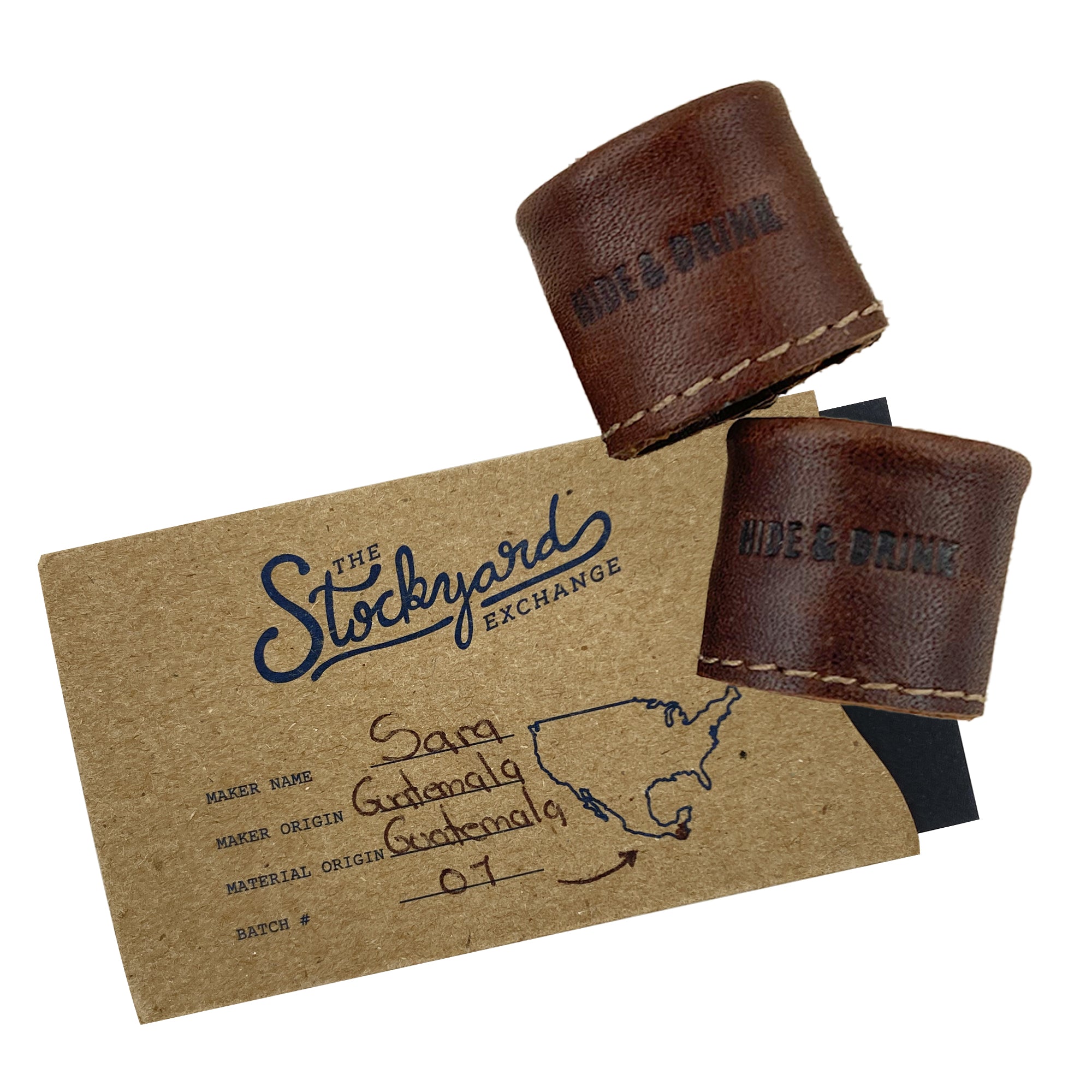 Leather Ring Thimble (2 pack) - Stockyard X 'The Leather Store'