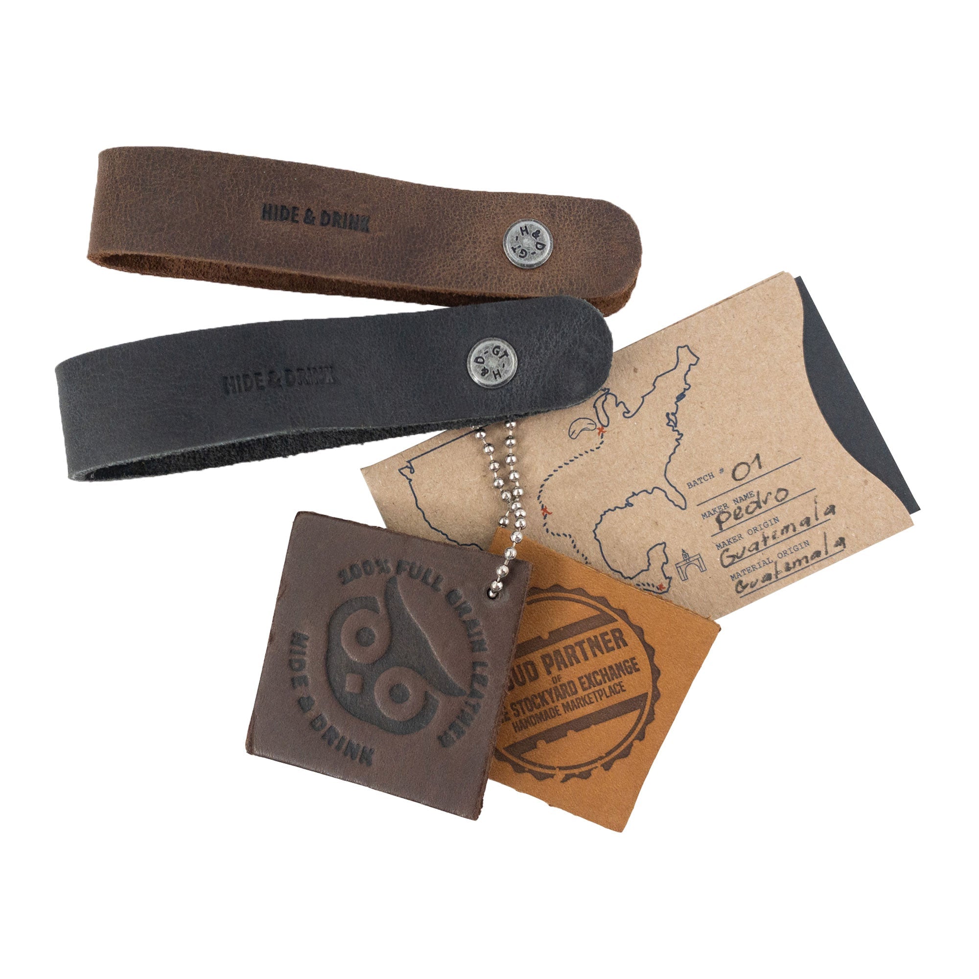 Guitar Neck Straps (2 Pack) - Stockyard X 'The Leather Store'