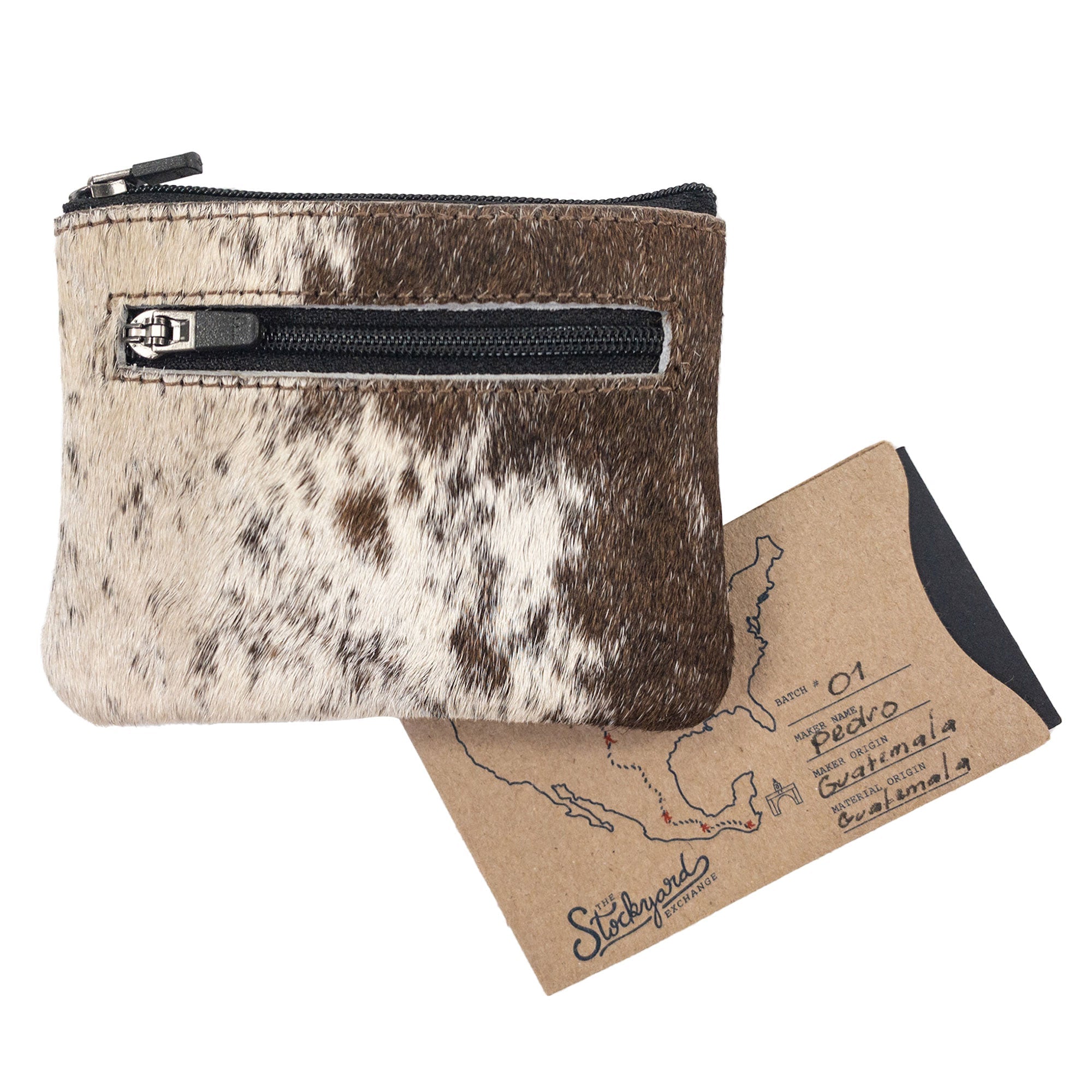 Compact Zippered Wallet - Stockyard X 'The Leather Store'