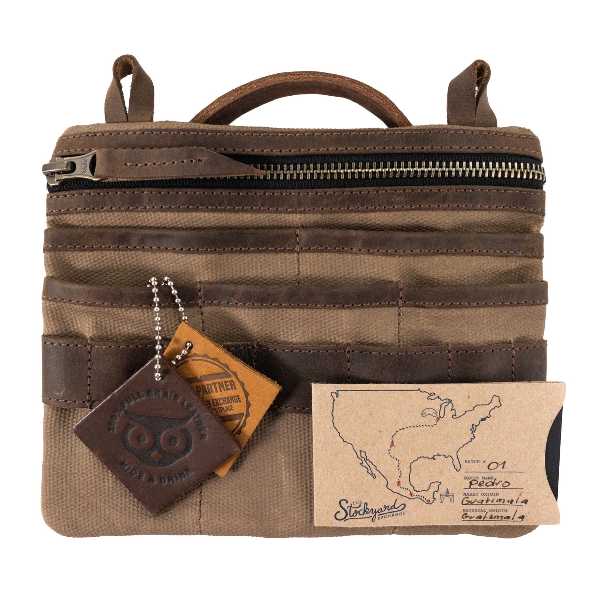 Multi-Tool Pocket Pouch XXL for Camping - Stockyard X 'The Leather Store'